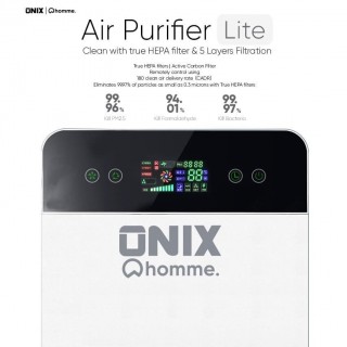 Onix Air Purifier Lite Touch Display Pembersih Udara Hepa Filter